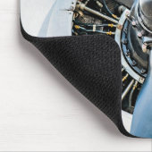 ダグラスDC-3航空機。プロペラ マウスパッド (コーナー)