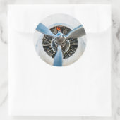 ダグラスDC-3航空機。プロペラ ラウンドシール (バッグ)