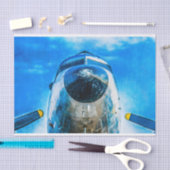 ダグラスDC-3航空機 薄葉紙 (クラフト)