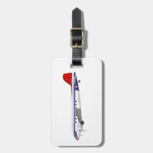 ダグラスDC-3 Skytrainノースウェスト航空 ラゲッジタグ (正面縦)