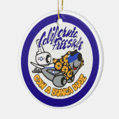 ダグラスKC-10エクステンダーカリフォルニアフリースタイル セラミックオーナメント (左)