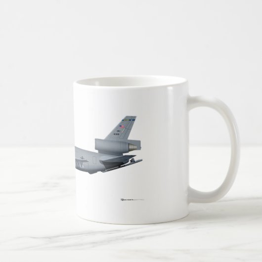 ダグラスKC-10エクステンダー コーヒーマグカップ (右)