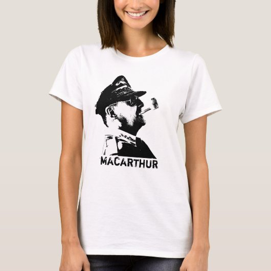 ダグラスMacArthur概要 Tシャツ (正面)