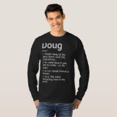 ダグ名の定義は面白いおもしろい意味 Tシャツ (正面フル)