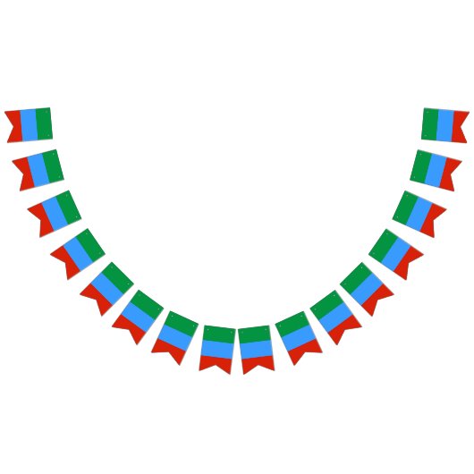ダゲスタンの旗 バンティングフラッグ (全)