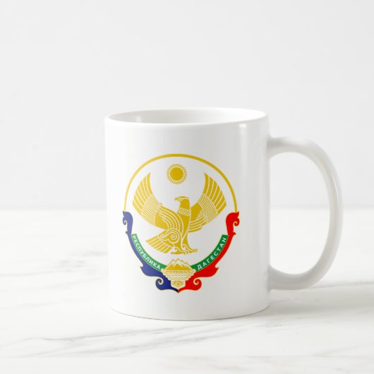 ダゲスタンの紋章付き外衣 コーヒーマグカップ (右)