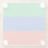 ダゲスタン国旗 ガラスコースター (裏面)