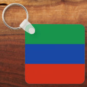 ダゲスタン国旗 キーホルダー (正面)