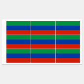 ダゲスタン国旗 ラベル (シート)