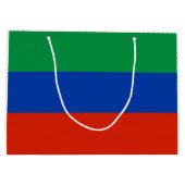 ダゲスタン国旗 ラージペーパーバッグ (裏面)