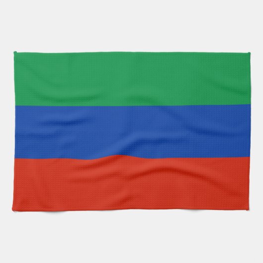 ダゲスタン旗 キッチンタオル (横)