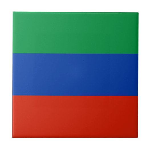 ダゲスタン旗 タイル (正面)