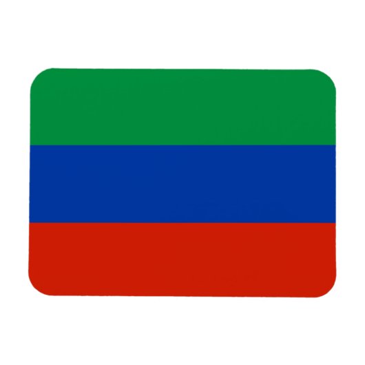 ダゲスタン旗 マグネット (横)