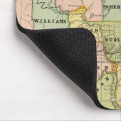 ダコタの地図 マウスパッド (コーナー)