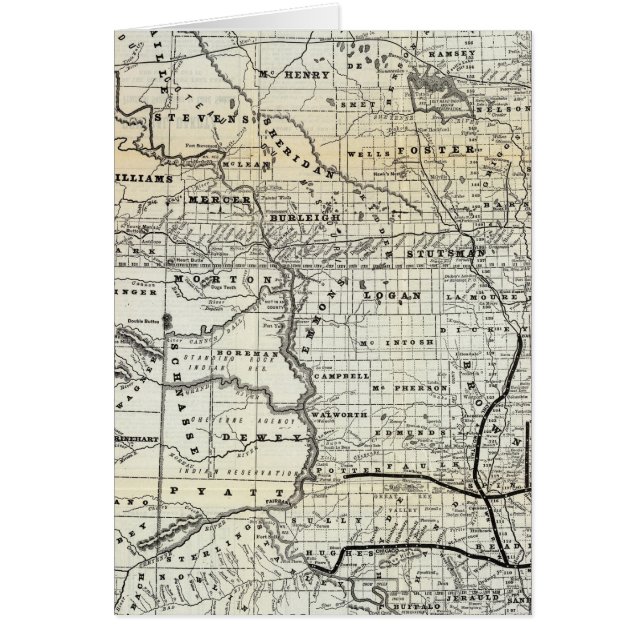 ダコタの正しい地図 (正面)