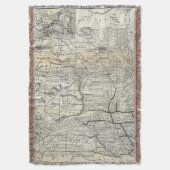 ダコタの正しい地図 スローブランケット (正面縦)