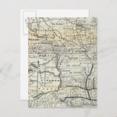 ダコタの正しい地図 ポストカード (正面/裏面)