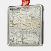 ダコタの正しい地図 メタルオーナメント (左)
