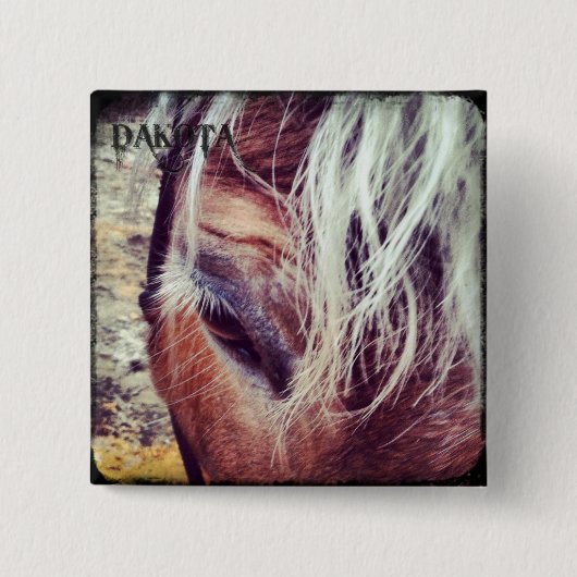 ダコタの豪華版ボタン 缶バッジ (正面)