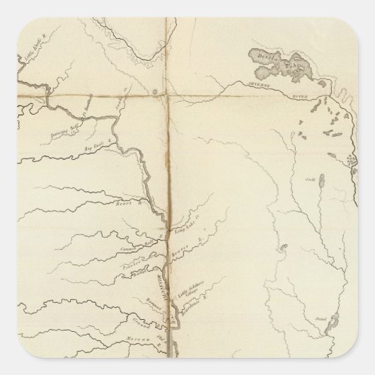 ダコタ州 スクエアシール (正面)