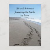 ダコタ部族引用文はがき ポストカード (正面)