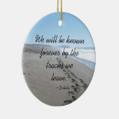 ダコタ部族引用文オーナメント セラミックオーナメント (右)