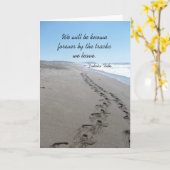 ダコタ部族引用文グリーティングカード カード (黄色い花)