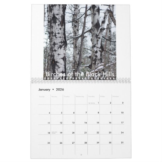 ダコタ2021年暦 カレンダー (1月 2026)