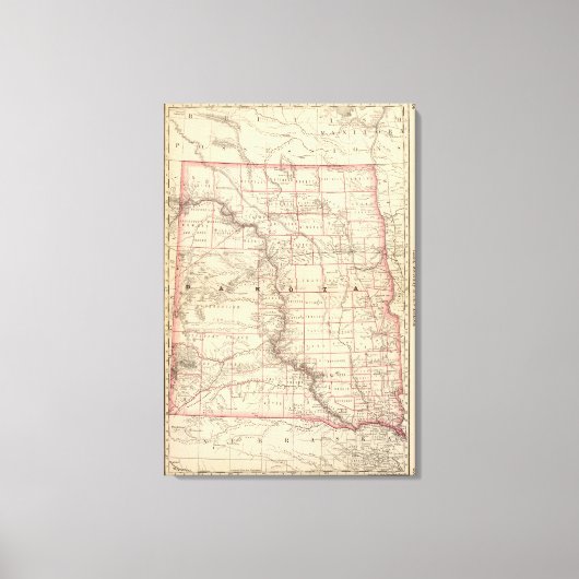 ダコタ3 キャンバスプリント (正面)