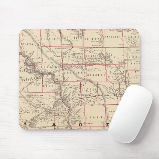 ダコタ3 マウスパッド (マウス)