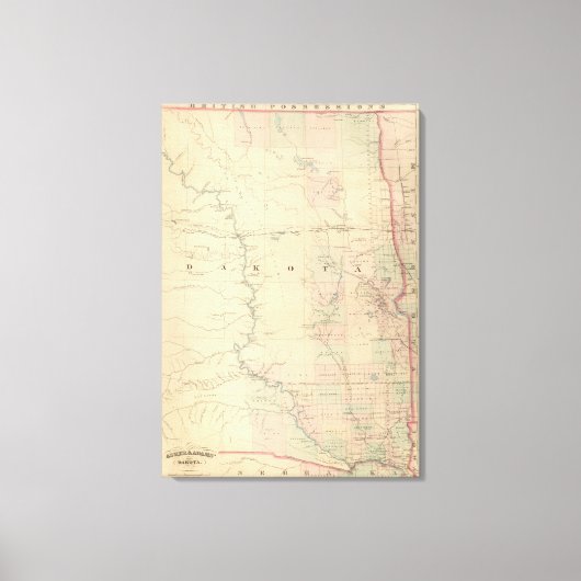 ダコタ4 キャンバスプリント (正面)