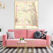 ダコタ キャンバスプリント (インサイチュ (リビング))