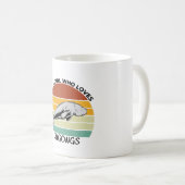 ダゴンを愛する女の子だ コーヒーマグカップ (正面右)