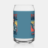 ダサいパパジョーク レトロユーモア ヴィンテージな雰囲気 ガラス缶 (左)