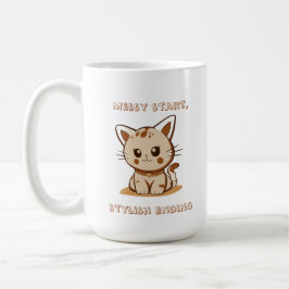 ダサかっこいいスタートからおしゃれなフィニッシュ コーヒーマグカップ