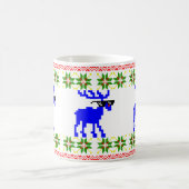 ダサかわセーター (かかわるな) トナカイ クリスマス コーヒーマグカップ (中央)