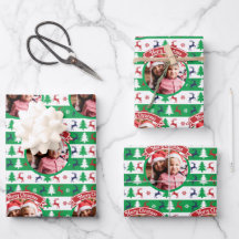 ダサ可愛いクリスマスセーターのジャンプスーツの写真