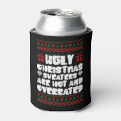 ダサ可愛いクリスマスセーターは大人気で今っぽい 缶クーラー (缶正面)