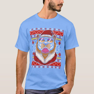 ダサ可愛いクリスマスセーター クリスマスギガ ジョークTシャツ Tシャツ