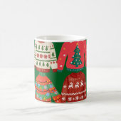 ダサ可愛いクリスマスセーター コーヒーマグカップ (中央)