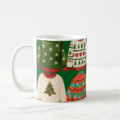 ダサ可愛いクリスマスセーター コーヒーマグカップ (左)