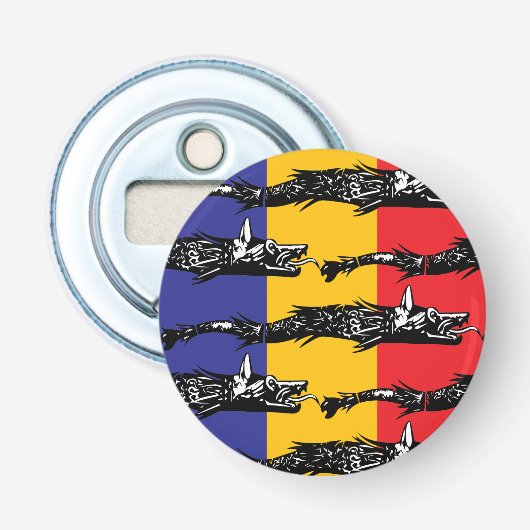 ダシアン・ウルフ – tricolor国旗 栓抜き (正面)