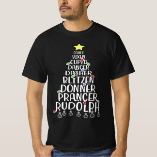ダシャダンサーのがんおもしろいトナカイ名 Tシャツ