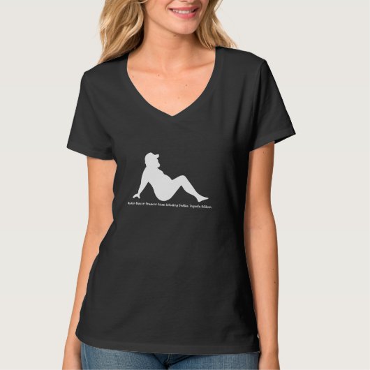 ダシャダンサーPancer Vixenウイスキーウォッカ・テキーラ Tシャツ (正面)