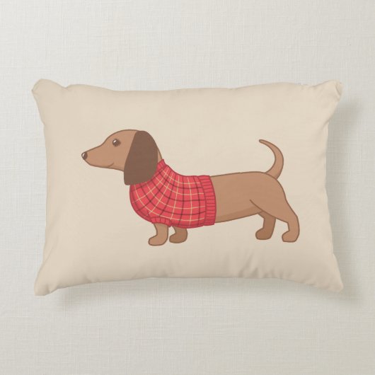 ダシュンウィーナードグレッドプリドセーターBeigeに アクセントクッション (正面)