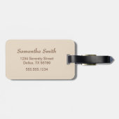 ダシュンウィーナードグレッドプリドセーターBeigeに ラゲッジタグ (裏面横)