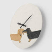 ダシュンズスメシュ ラージ壁時計 (傾斜)