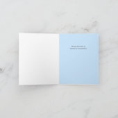 ダシュンダベビーシャワーボーイ招待状 サンキューカード (内部)