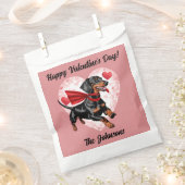 ダシュンダントバレンタインデーのお願いバッグ フェイバーバッグ (クリップ留めされた状態)