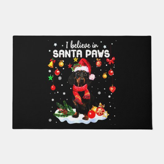 ダシュントかわいいクリスマス ドアマット (正面)